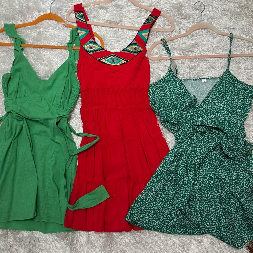 SUMMER DRESSES 3 FOR 1